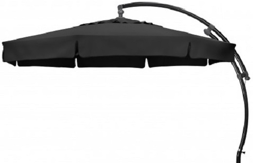 Easy Sun 350 cm anthrazit-anthrazit B057-M06 Sonnenschirm Ampelschirm Sun Garden - 1