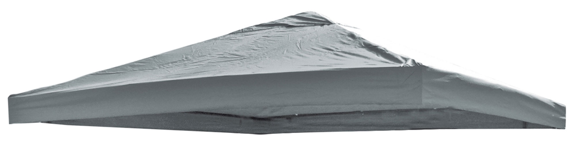 Ersatzdach für Pavillon 3x3m grau wasserdicht mit Luftauslass - 1